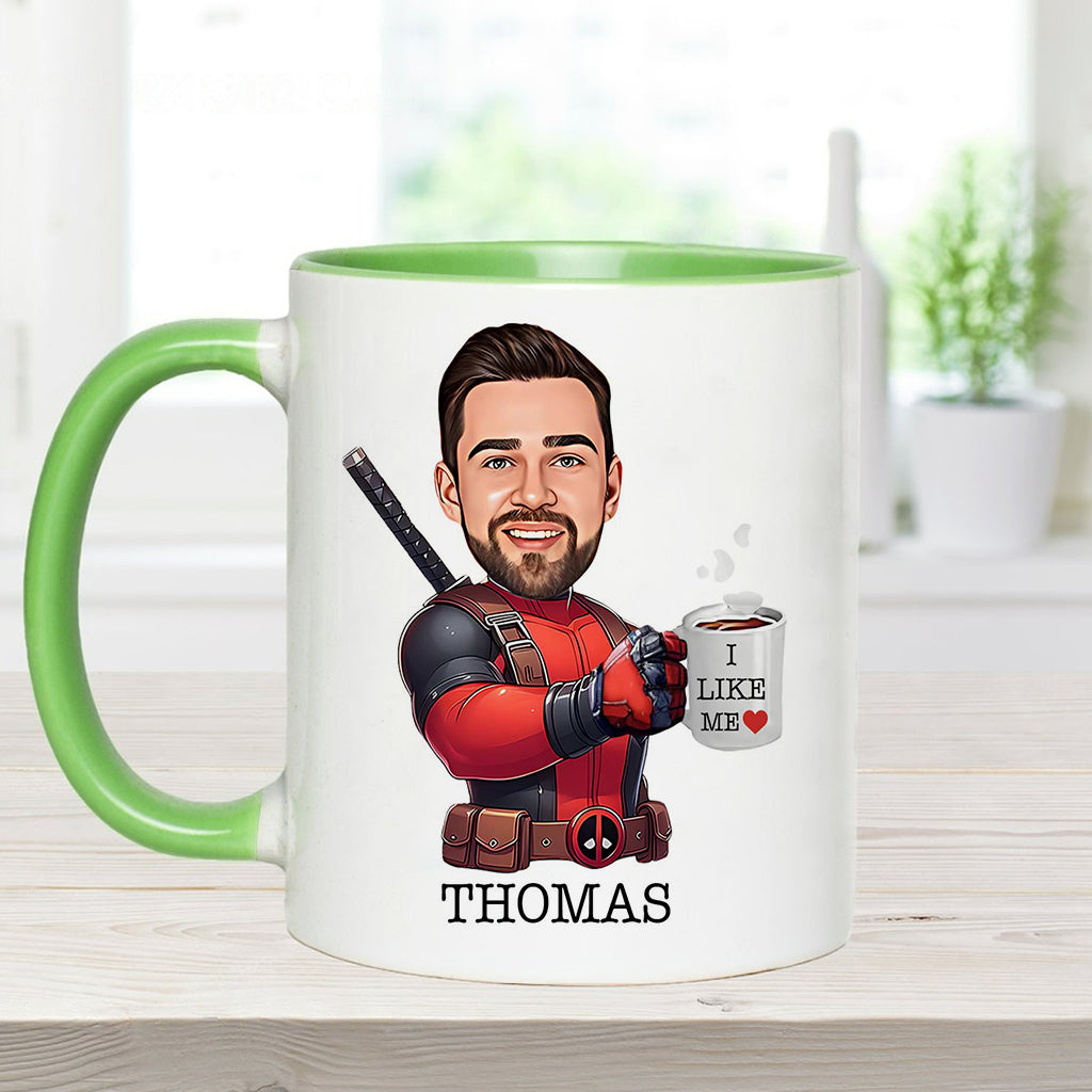 I Like Me - Personalized The Psychopath Accent Mug