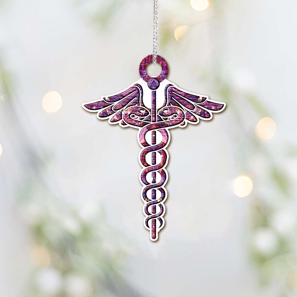 Nurse Shining Symbol Jewelry - Nurse Ornament (Printed On Both Sides) 1122