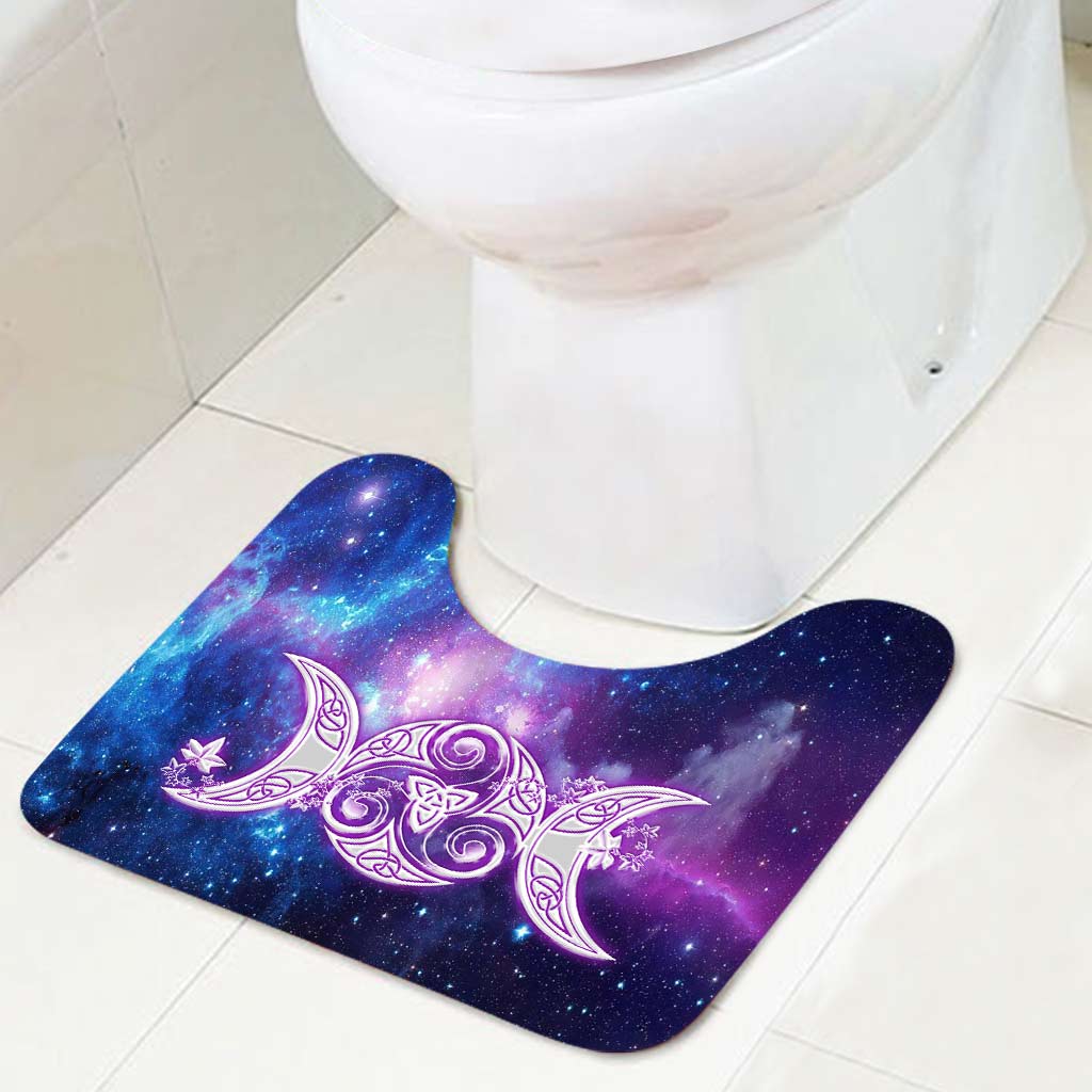 Moon Phase - Witch Bathroom Curtain & Mats Set