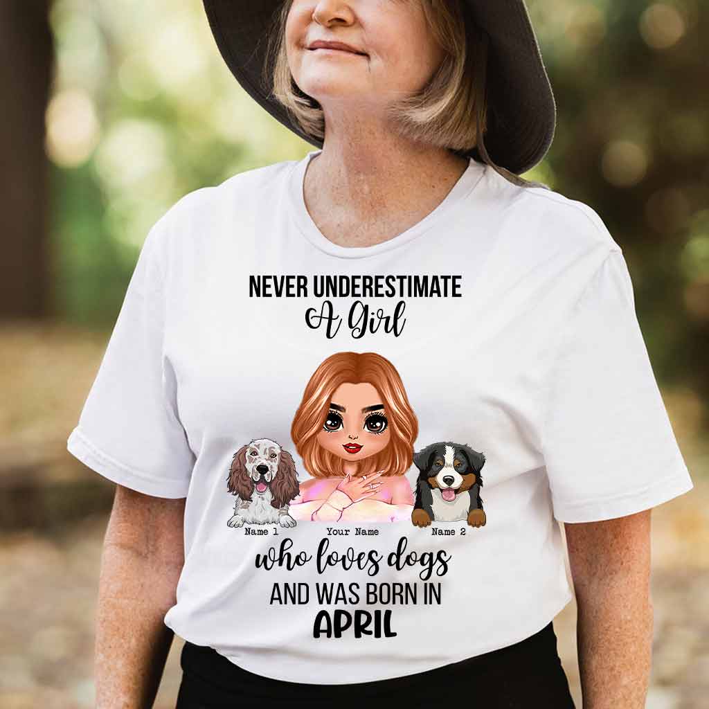 Never Underestimate - Personalized Dog T-shirt and Hoodie