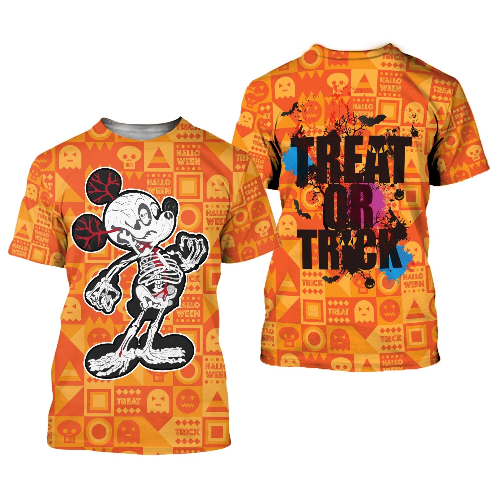 Trick Or Treat Mouse All Over Shirt 0823