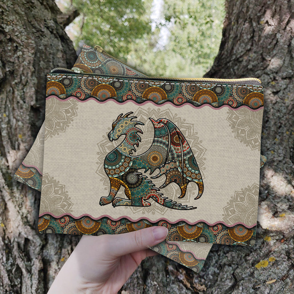 Mandala Dragon Pattern - Dragon Pouch