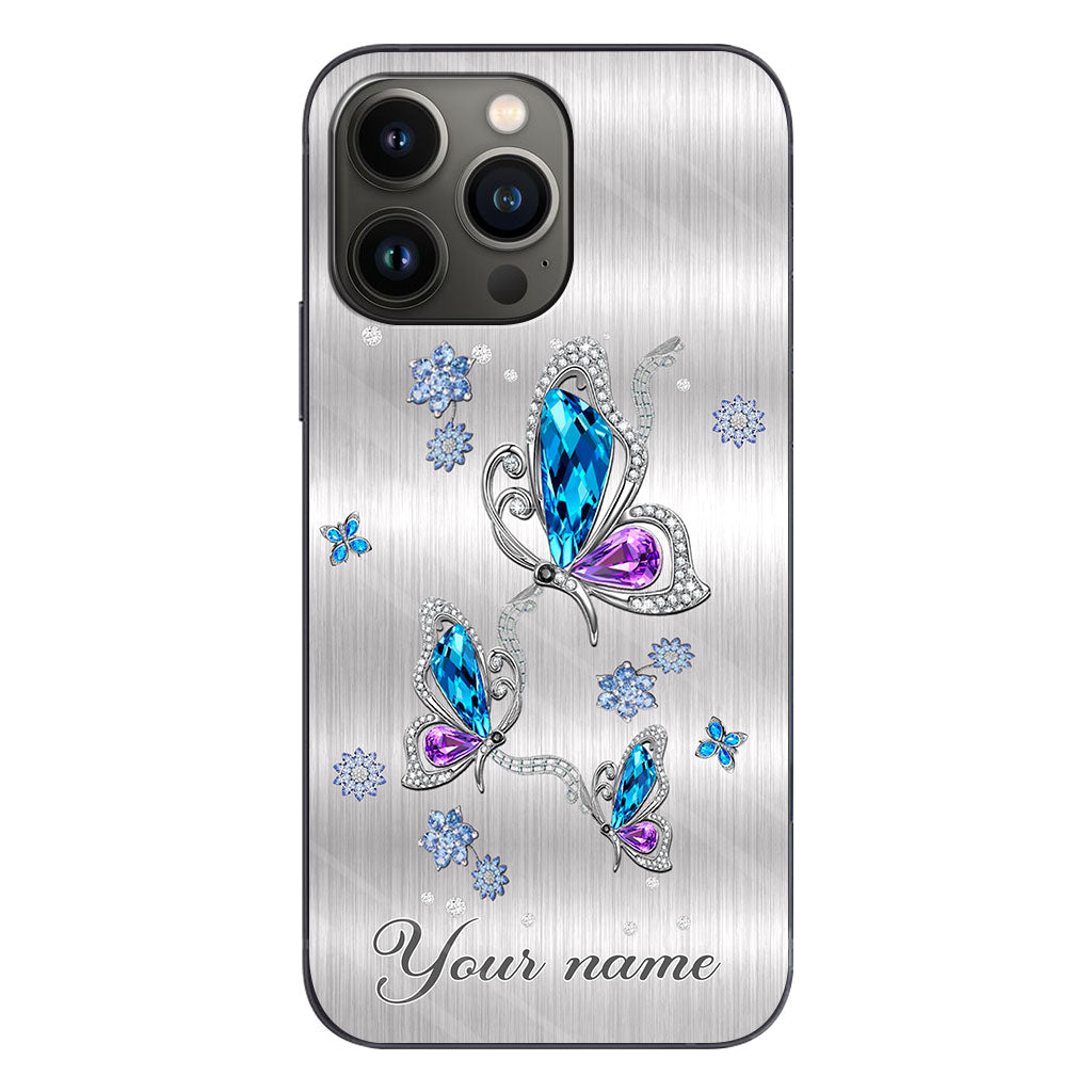 Love Butterflies - Personalized Butterfly Phone Case