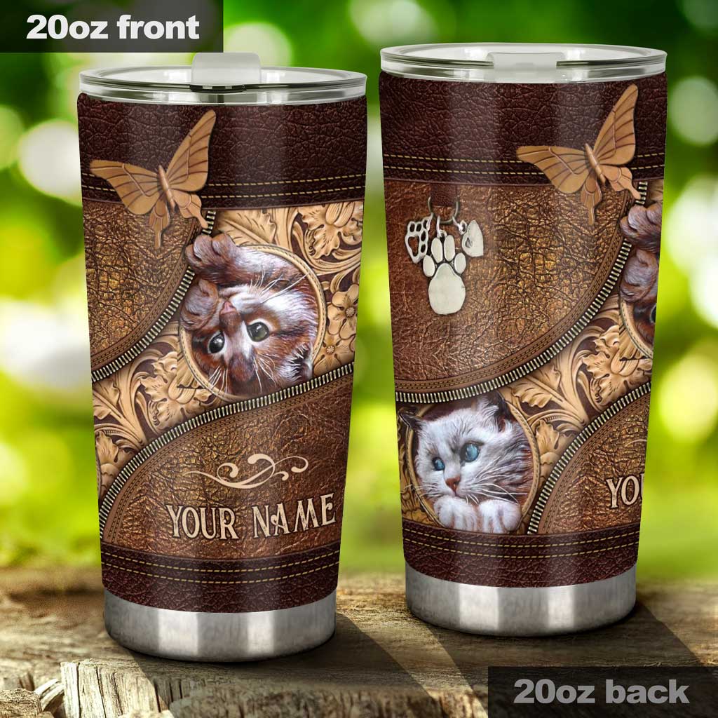 Love Cats - Personalized Cat Tumbler