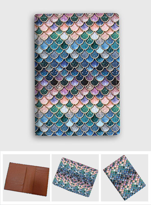 Mermaid Scales - Mermaid Passport Holder