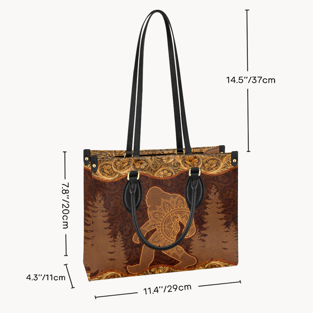 Believer - Bigfoot Leather Handbag