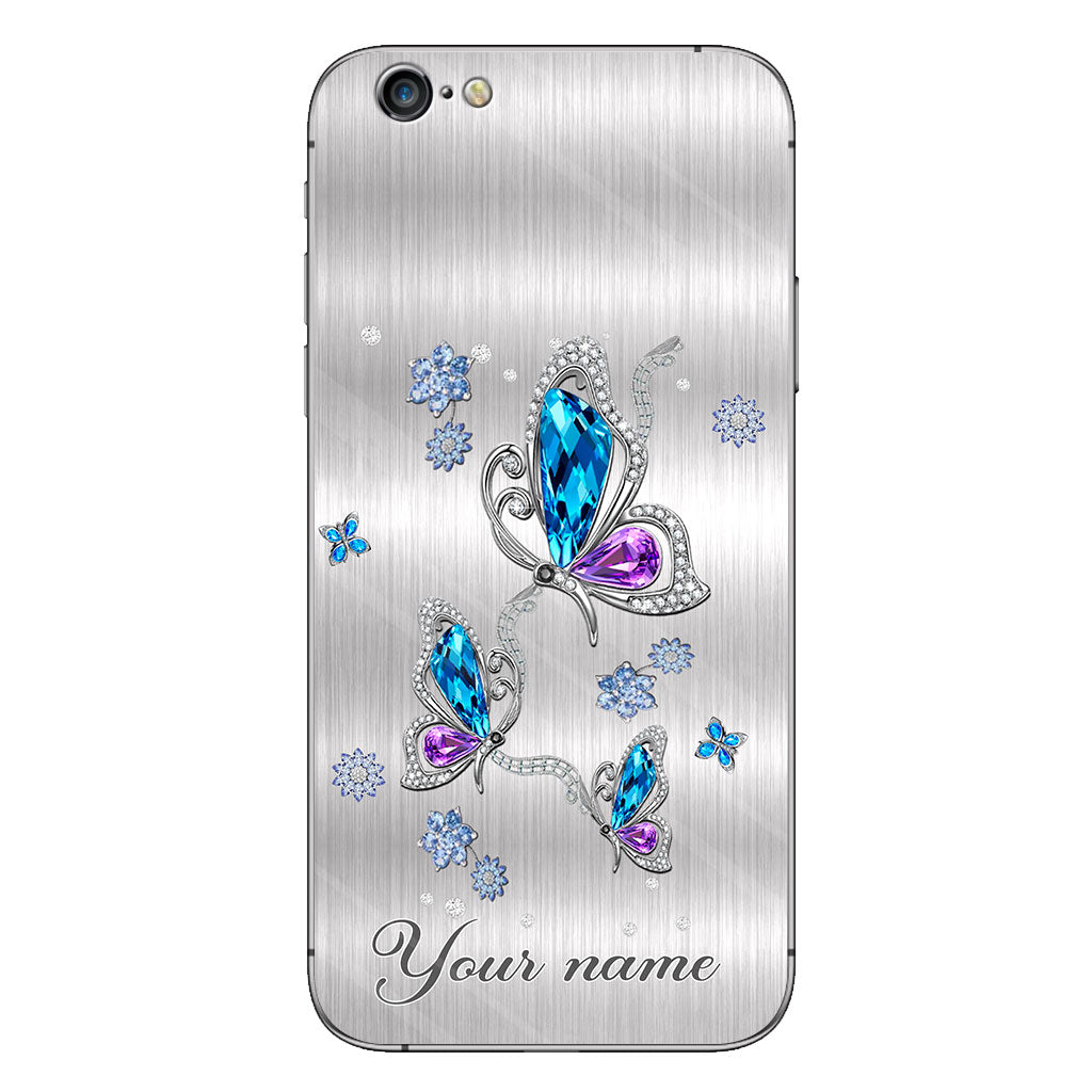 Love Butterflies - Personalized Butterfly Phone Case