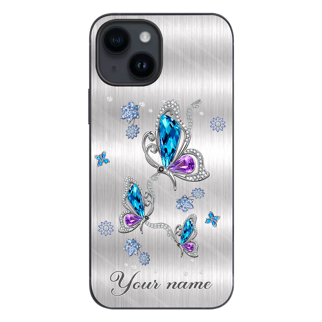 Love Butterflies - Personalized Butterfly Phone Case