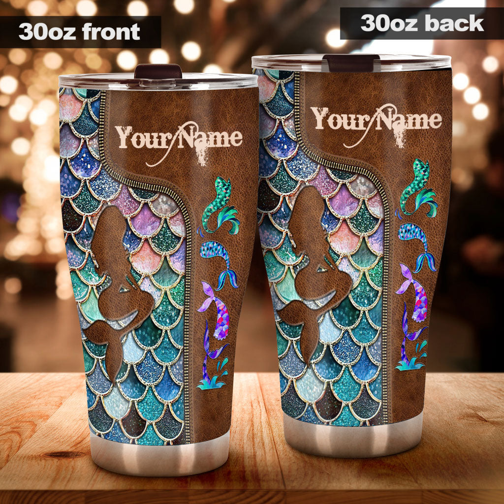 Mermaid - Personalized Mermaid Tumbler