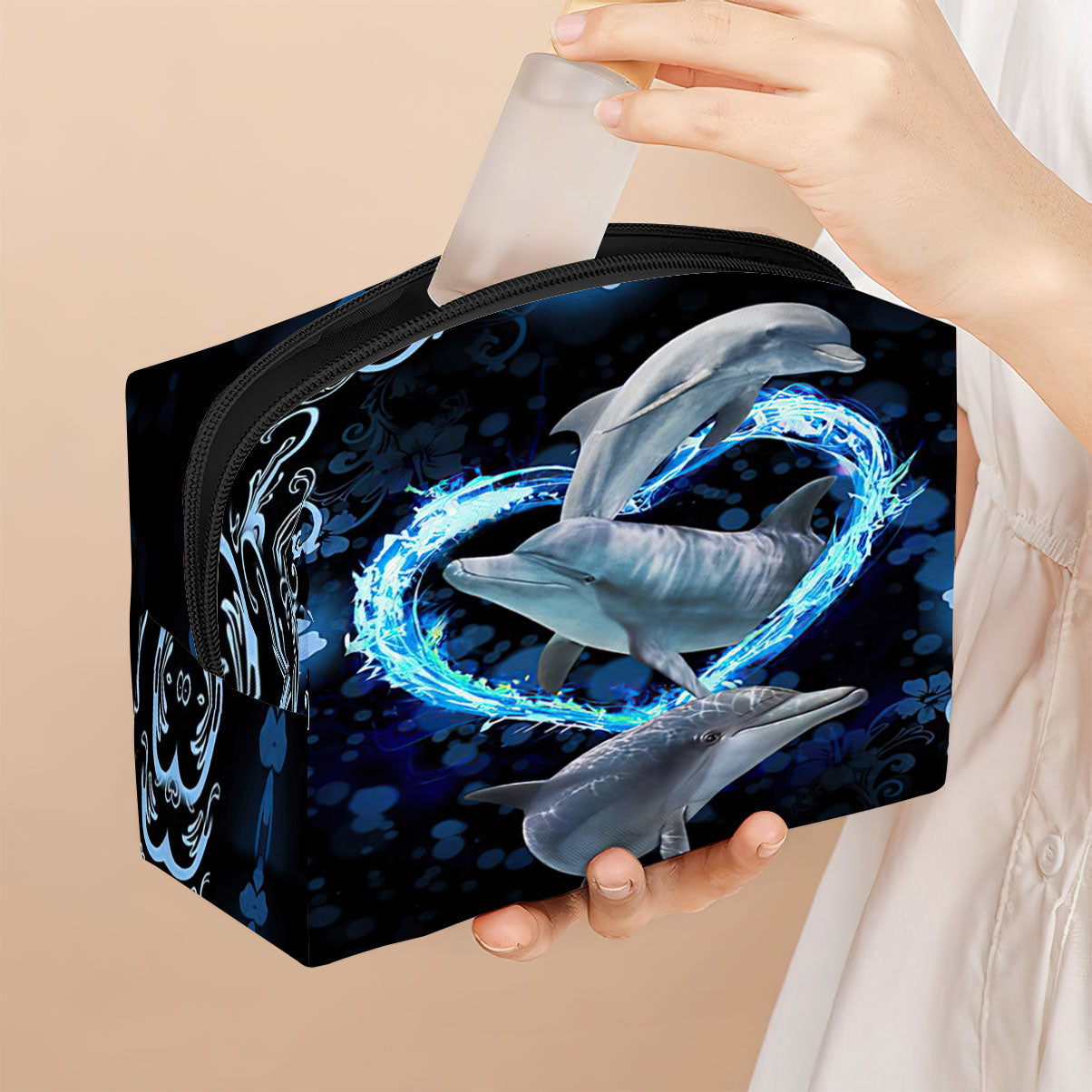 Dolphin Lover - Dolphin Makeup Bag