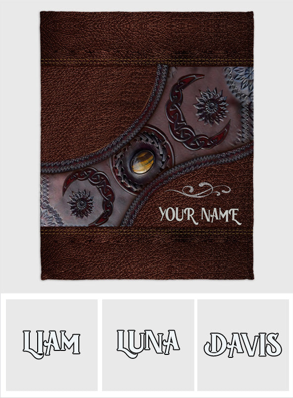 Triple Moon - Personalized Witch Blanket