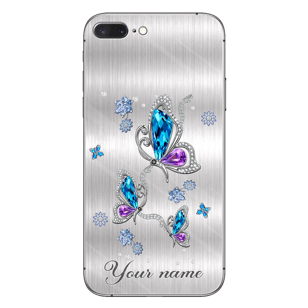 Love Butterflies - Personalized Butterfly Phone Case