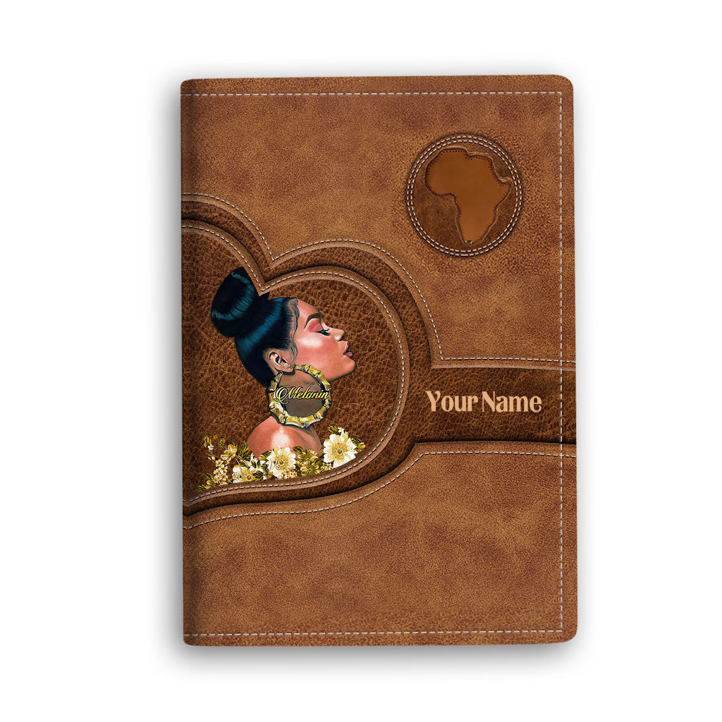 Melanin - Personalized African American Passport Holder