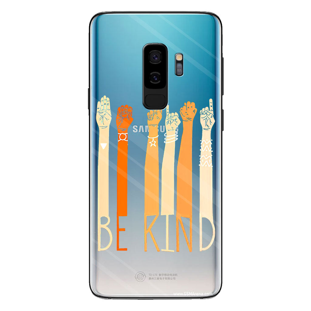 Be Kind - ASL Clear Phone Case