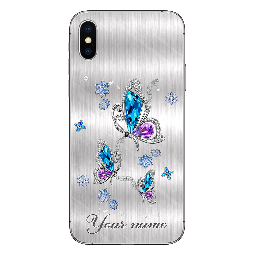 Love Butterflies - Personalized Butterfly Phone Case