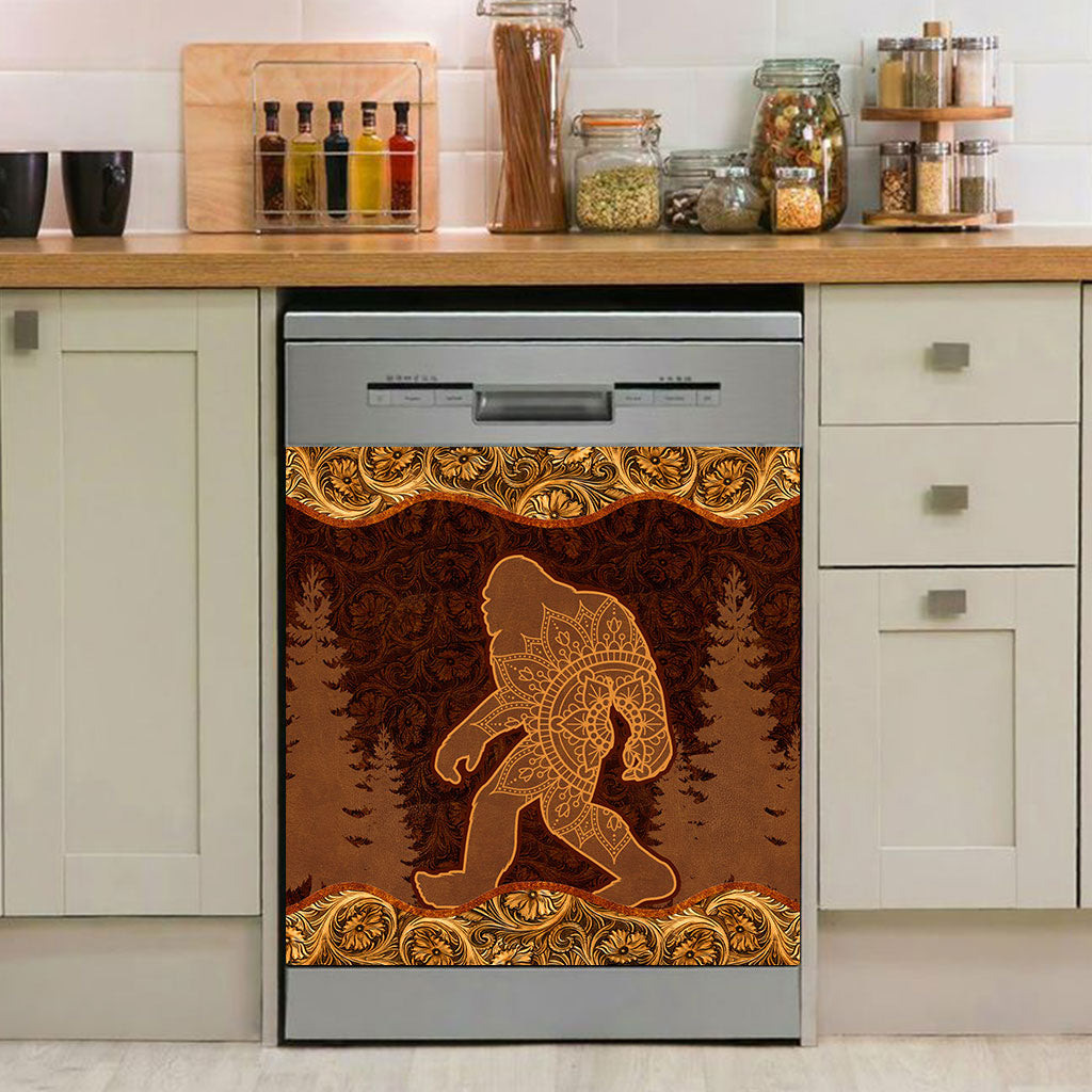 Believer - Bigfoot Dishwasher Cover