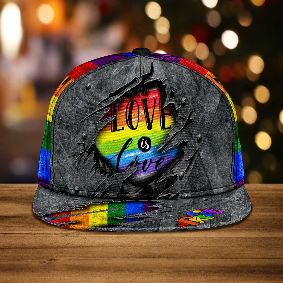 Love Is Love - LGBT Support Snapback