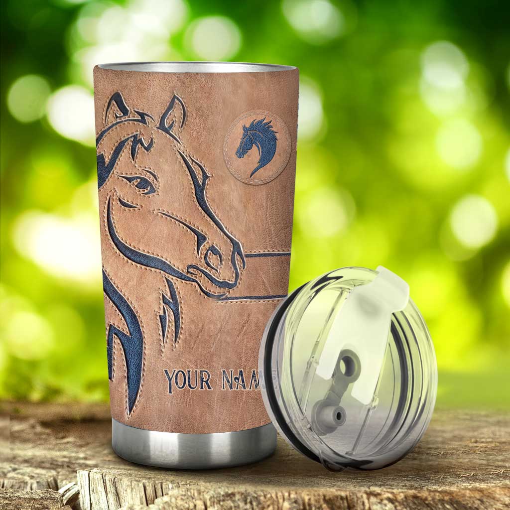 Love Horse - Personalized Horse Tumbler