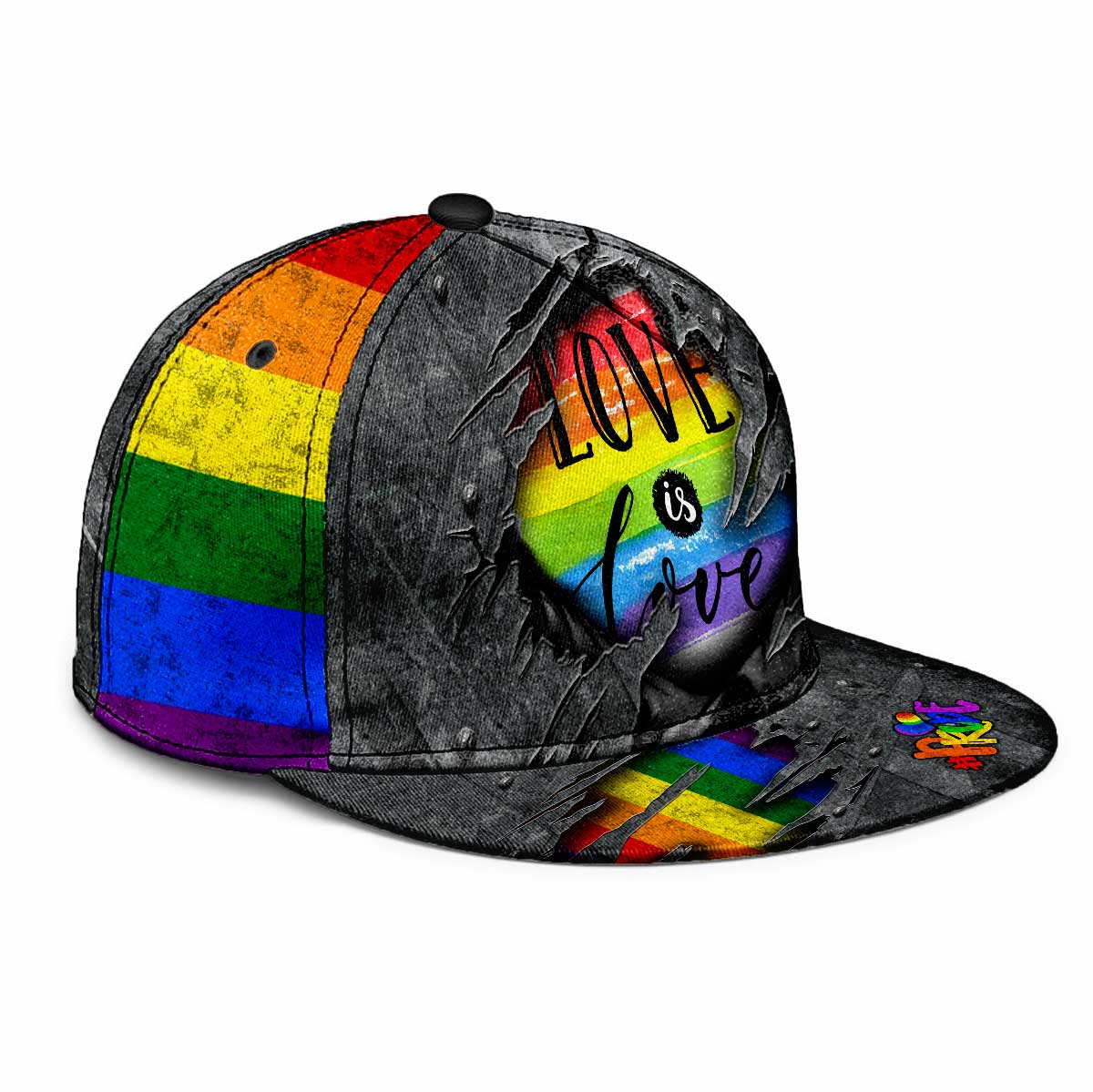 Love Is Love - LGBT Support Snapback