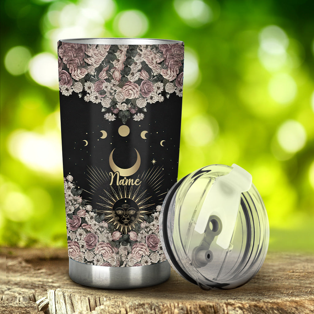 Sun And Moon - Personalized Witch Tumbler