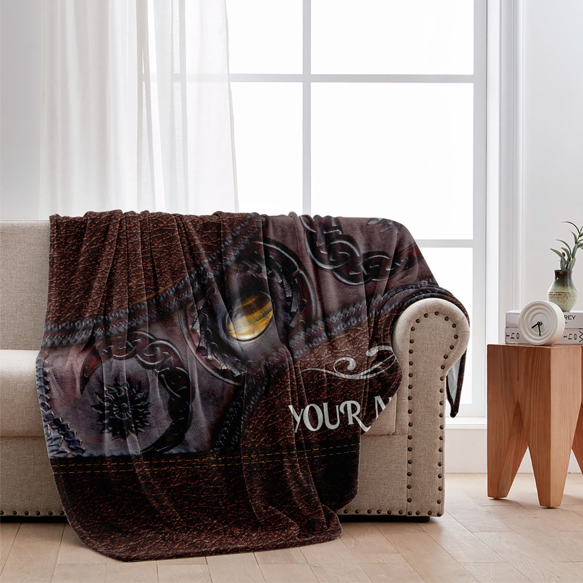 Triple Moon - Personalized Witch Blanket