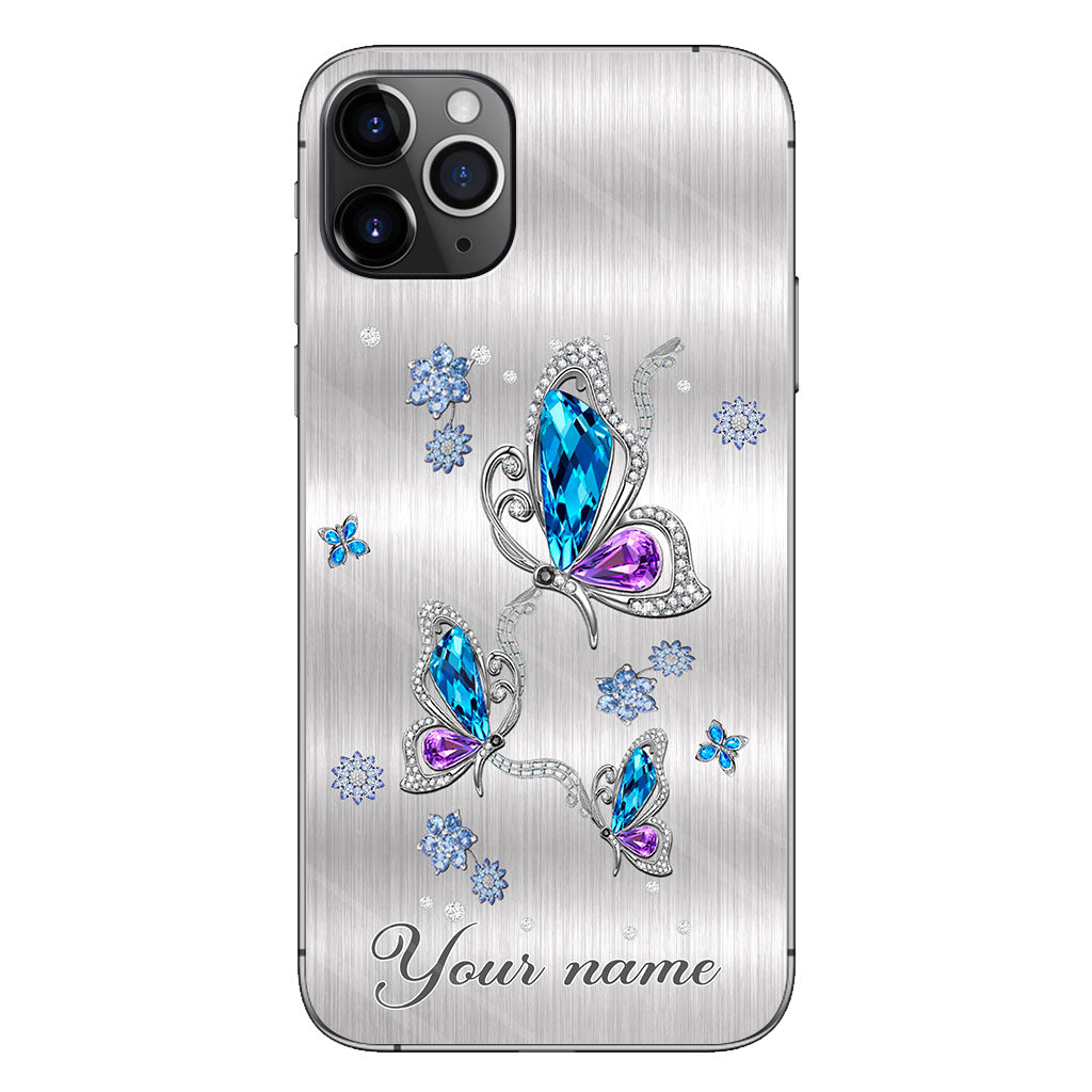 Love Butterflies - Personalized Butterfly Phone Case