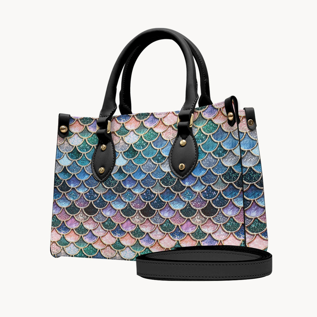Mermaid Scales - Mermaid Leather Handbag