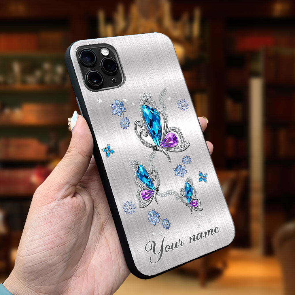 Love Butterflies - Personalized Butterfly Phone Case