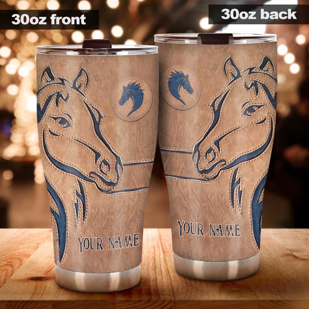 Love Horse - Personalized Horse Tumbler