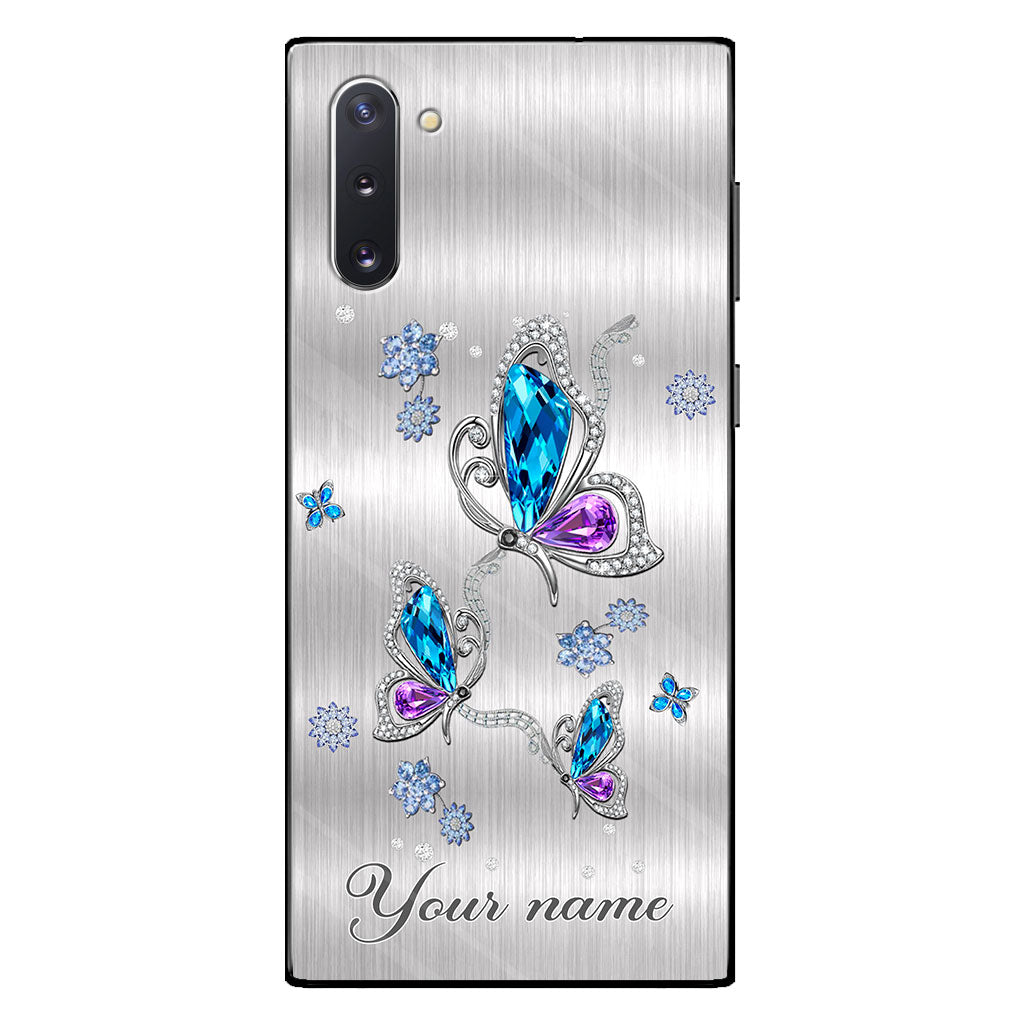 Love Butterflies - Personalized Butterfly Phone Case