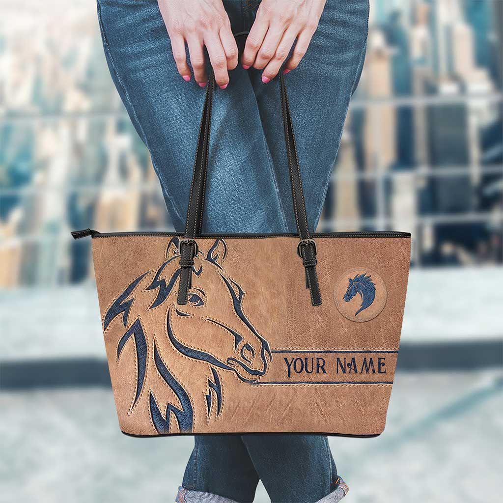 Love Horse - Personalized Horse Leather Bag
