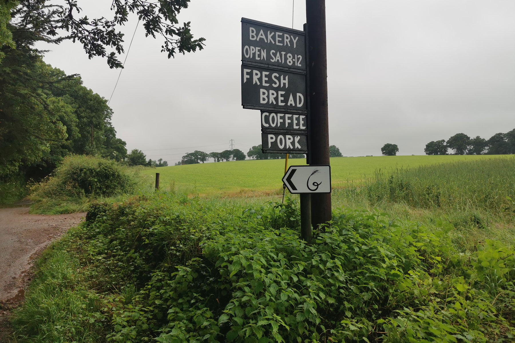 Goltheney Farm sign