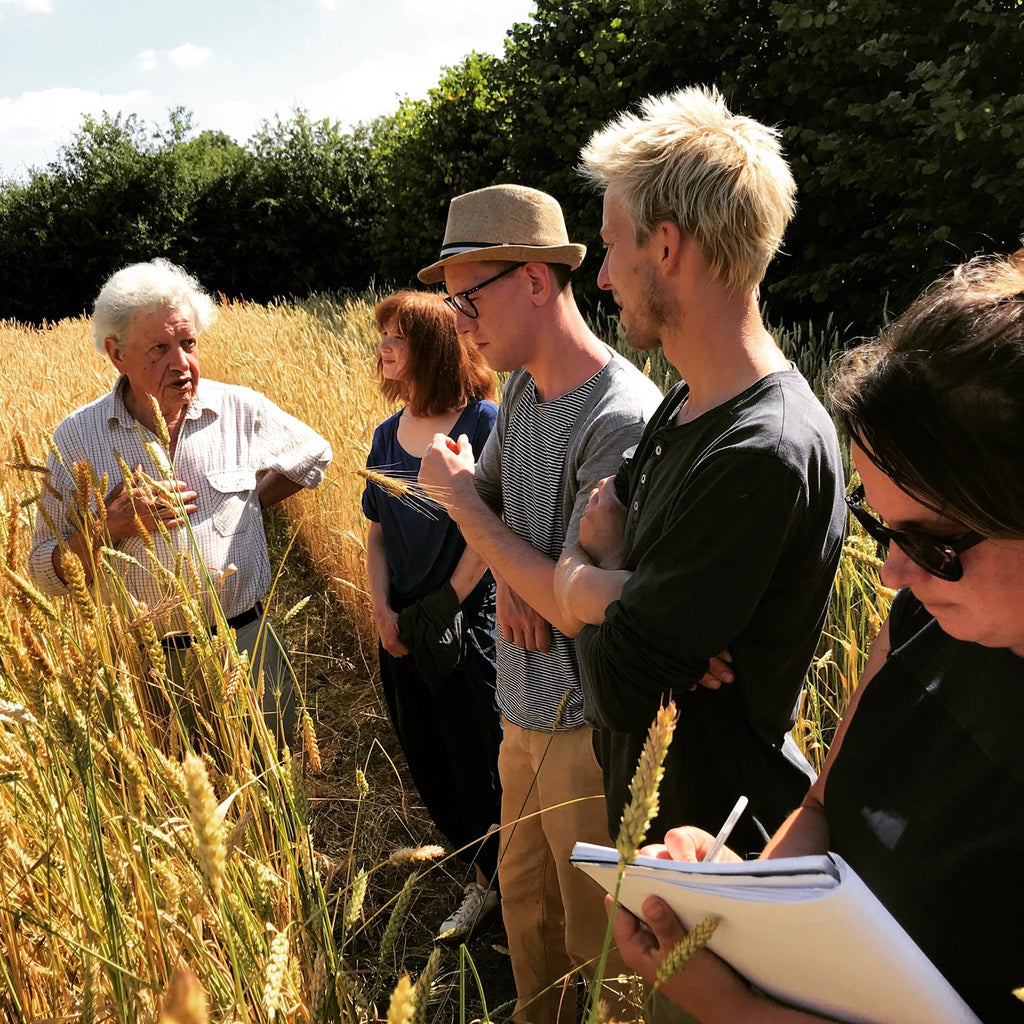 Martin Wolfe with YQ at Wakelyns in Suffolk