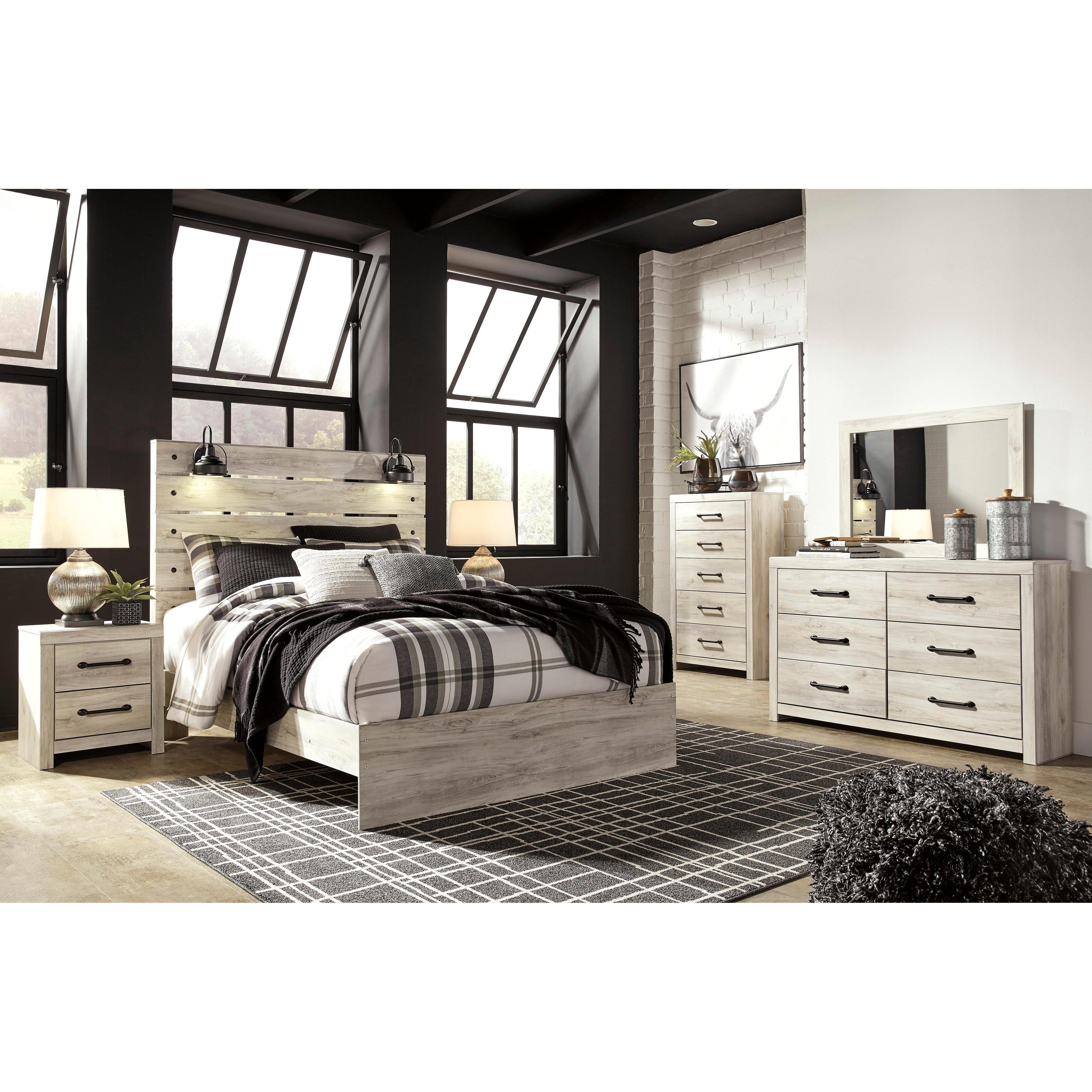 Signature Design by Ashley Cambeck B192B55 6 pc Queen Panel Bedroom Set
