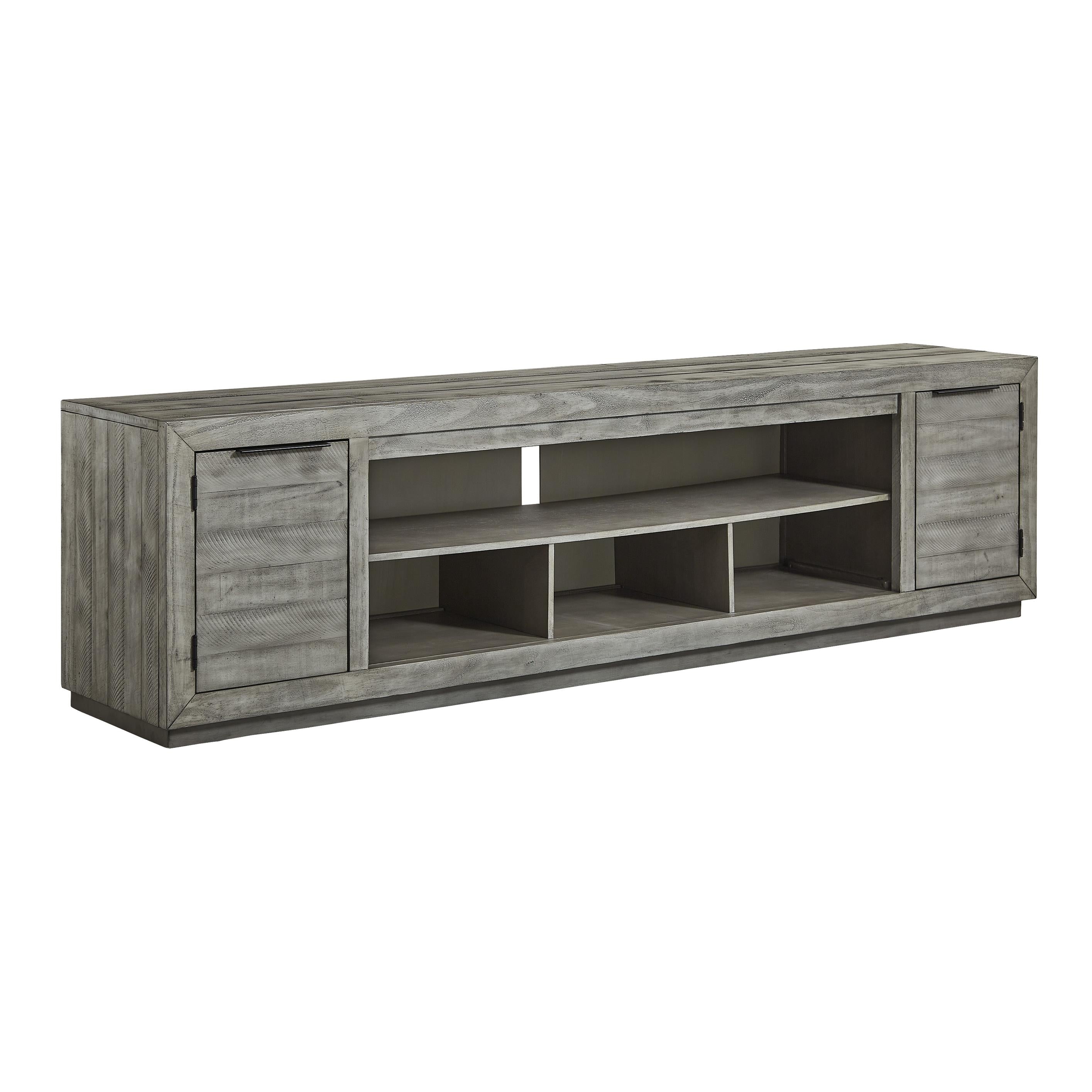 Signature Design by Ashley Naydell W996-78 Extra Large TV Stand with Fireplace Option