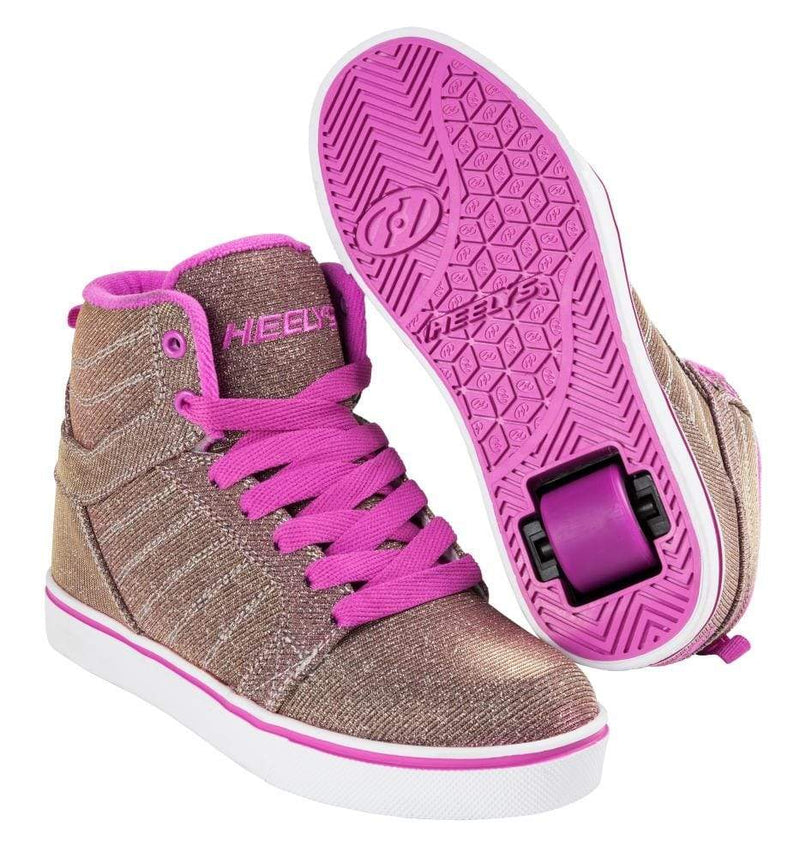 heelys rose gold