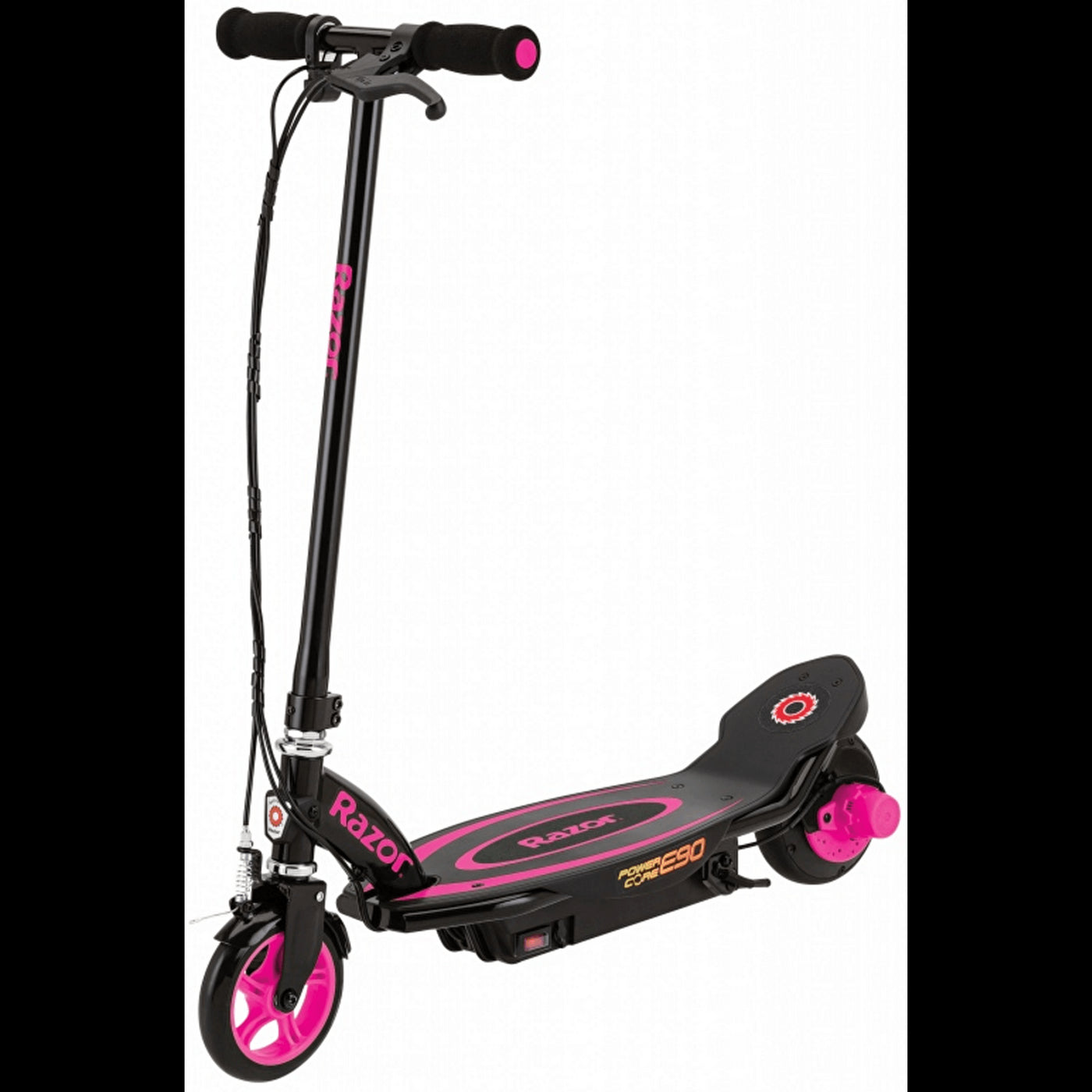 razor e90 electric scooter pink