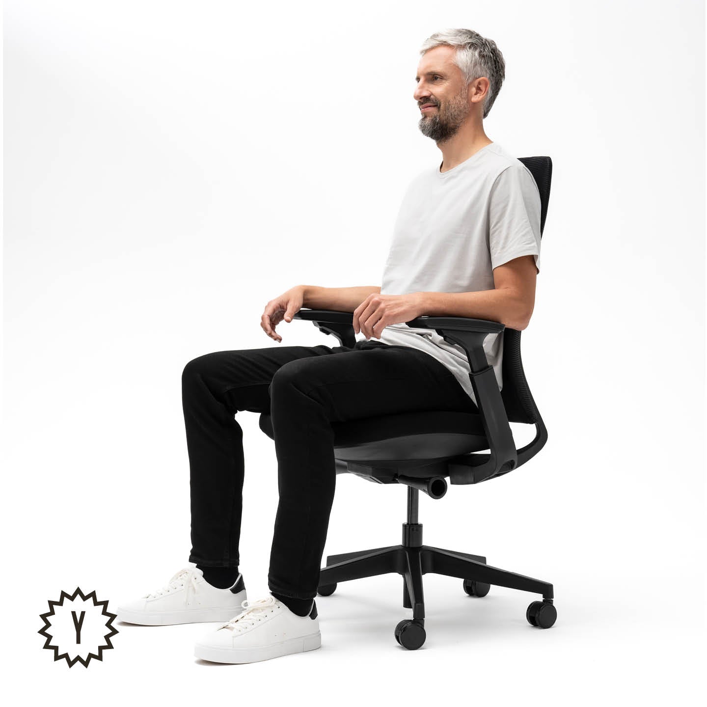 Anpassbarer Bürodrehstuhl Yaasa Chair Essential