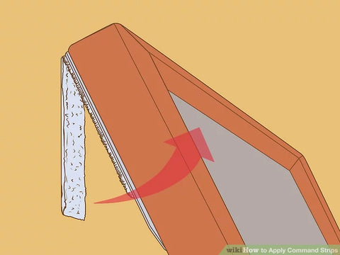 How to use Command Picture Hanging Strips to hang frames