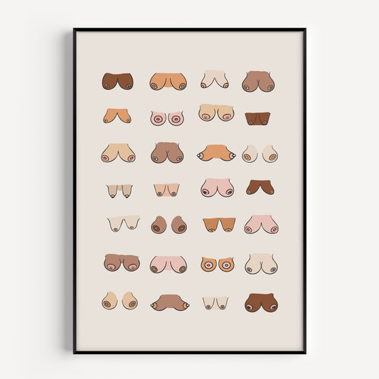 Boobs and Bums Print – Nordic Design House