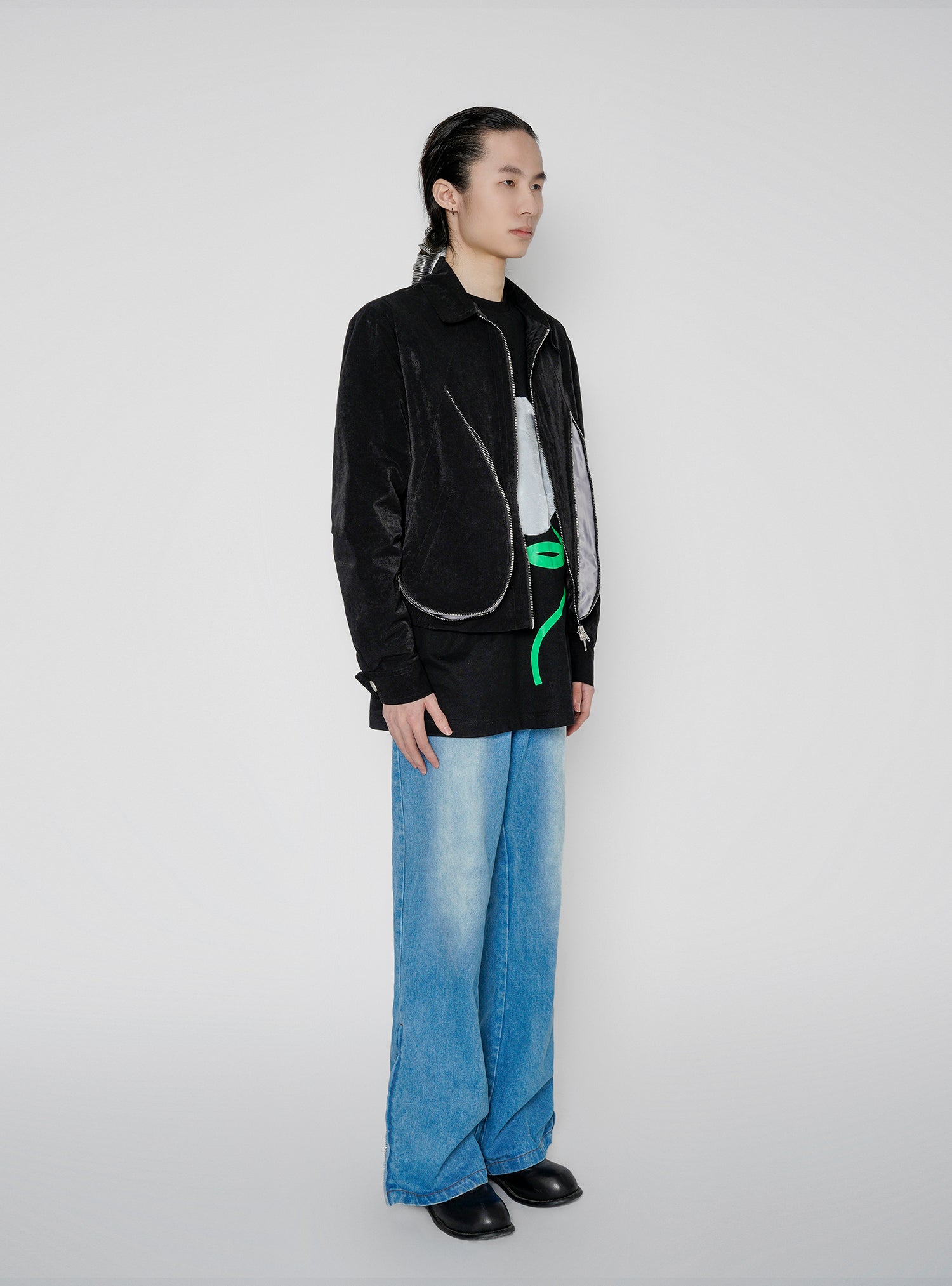 超歓迎 veerkracht WIDE LEG DOUBLE JEANS - laboreocupacional.com.br