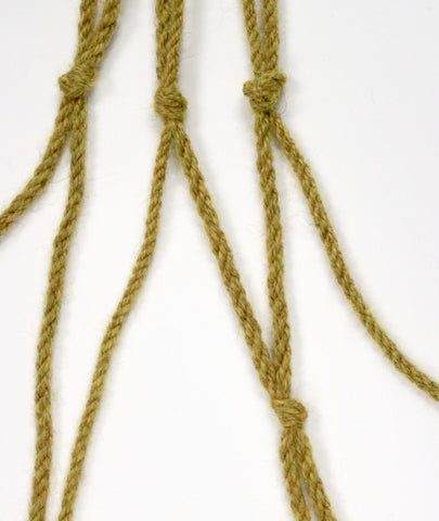 knots for plant hanger