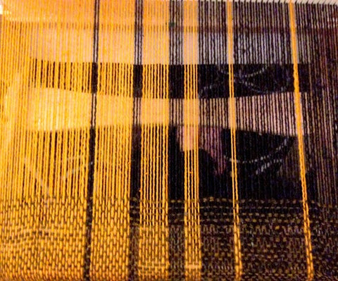 wall hanging on loom