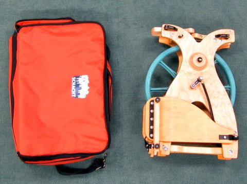 Sidekick bag and folded wheel