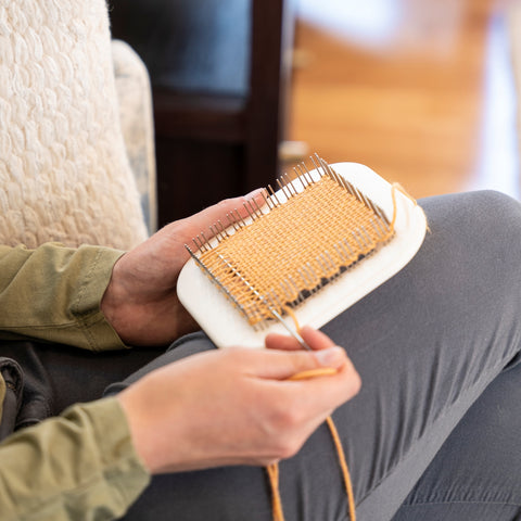 weaving on a Zoom Loom