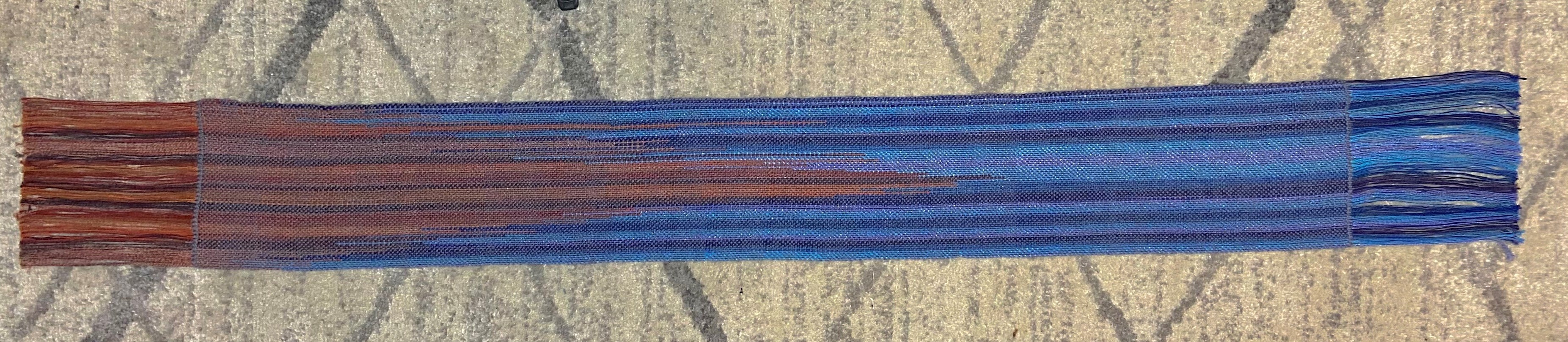 Four Hands Scarf laid out full length