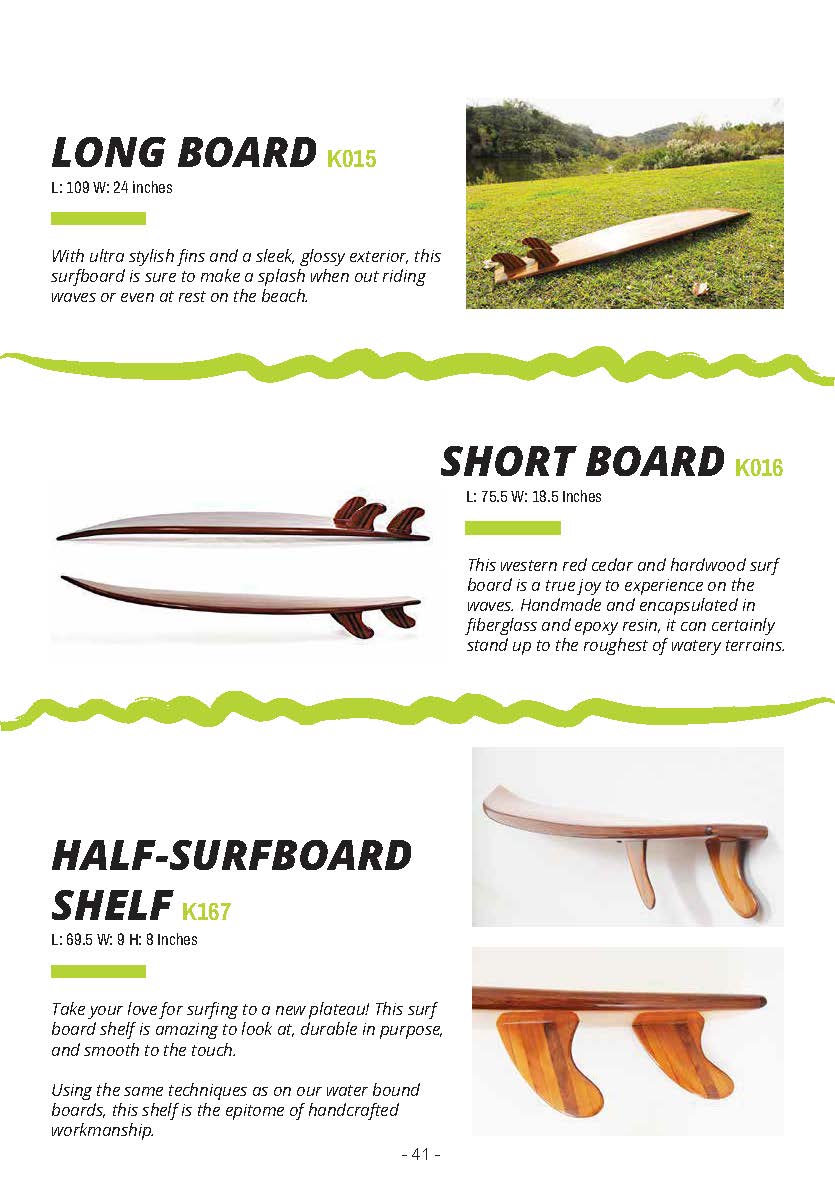 This image shows how to build a wooden boat handmade by craftsmen including the wooden Long board, Short board, Half Surfboard shelf. Handmade boat and canoe for using fishing, and decor house from Vietnam