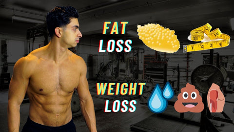 difference between fat loss and weight loss