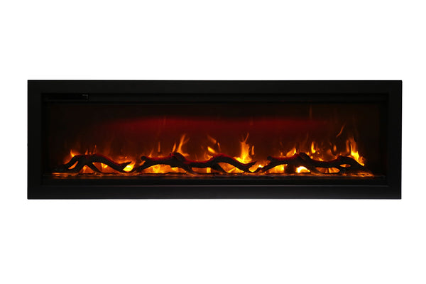Amantii 50" Symmetry 3.0 Built-in Smart WiFi Electric Fireplace -SYM-50- Main View