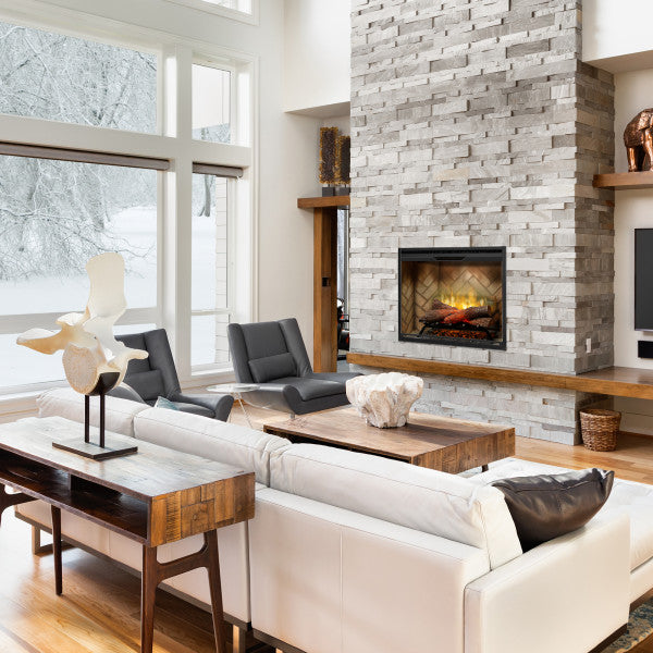 Dimplex Revillusion 30 Built- In Fire Box with Front Glass and Plug Kit_lifestyle_living-room_2